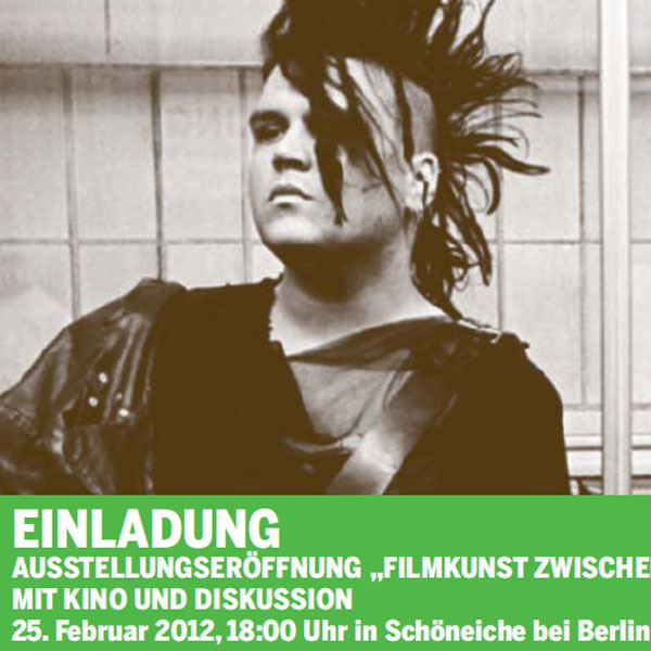 Flyer zur Ausstellung DDR Filmkunst