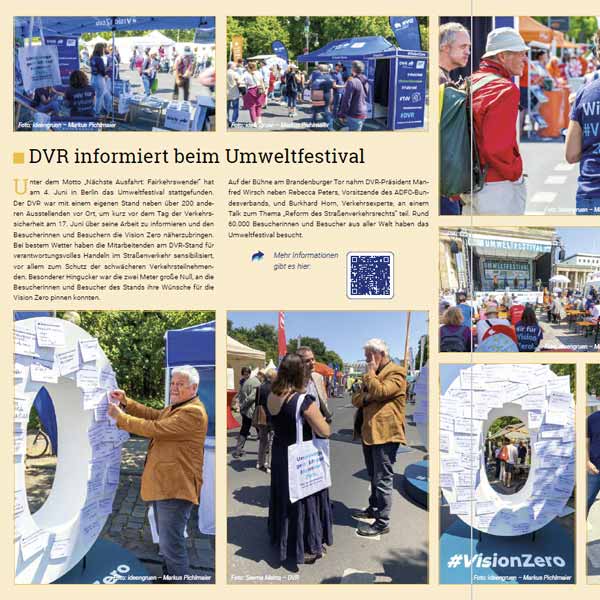 Bilder vom DVR Umweltfesival im DVR-Report