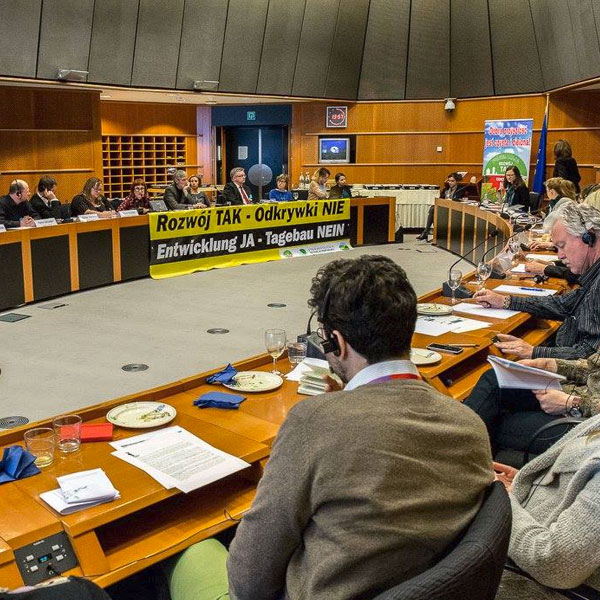 ideengrün Fotos der Veranstaltung im EU Parlament