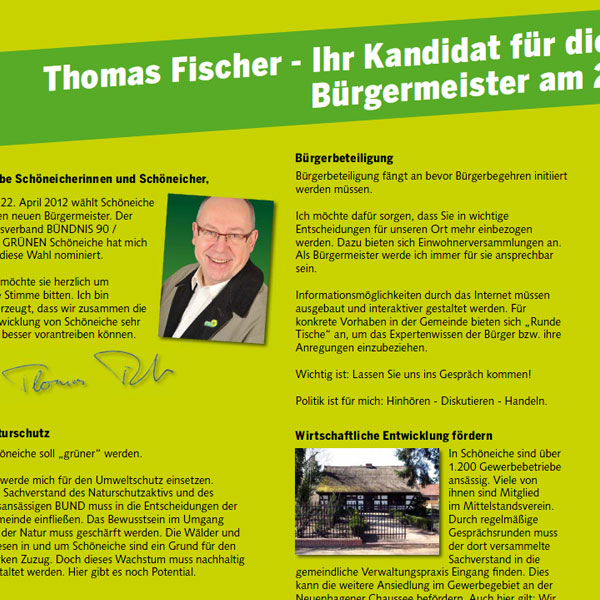 Lang DIN Flyer für Thomas Fischer