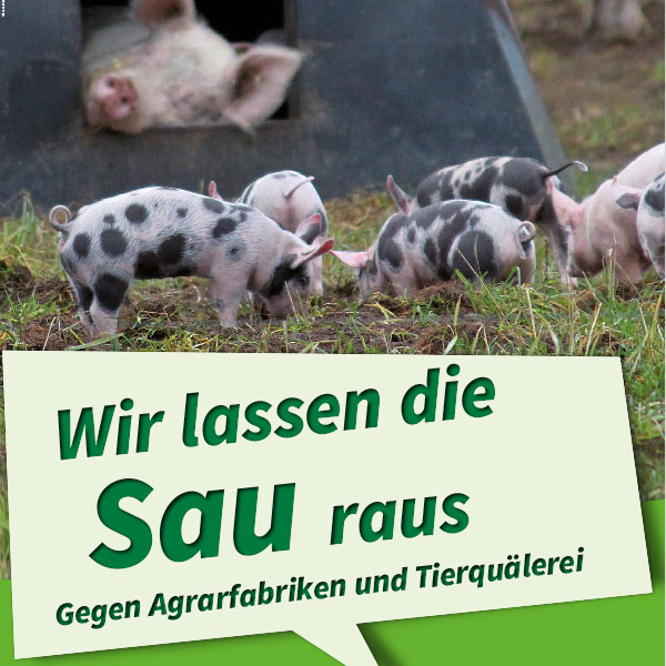 Wir Lassen Die Sau Raus Plakat 