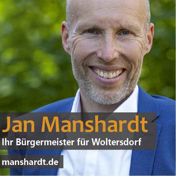 Wahlplakat Jan Manshardt