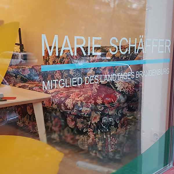 WKB Beklebung Marie Schäffer